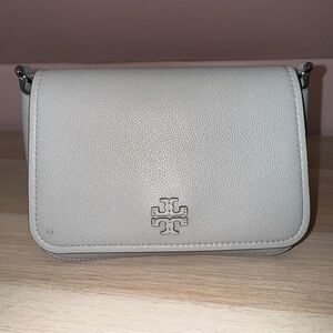 Tory Burch Light Gray Crossbody Bag